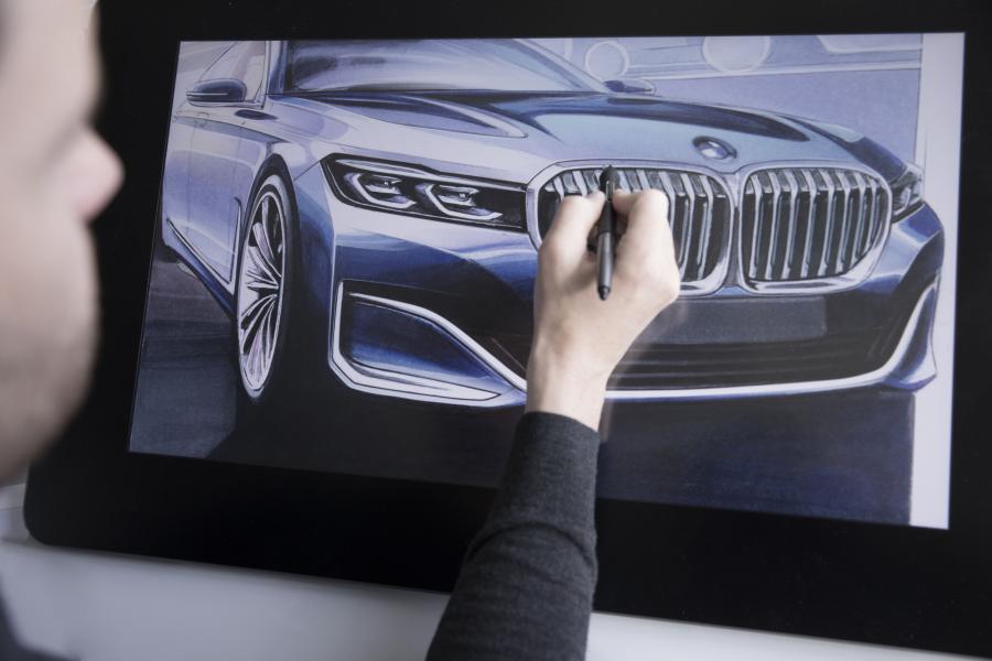 Детали создания BMW 750Li xDrive (G12) 2019 года  (WW) (фото 93 из 164)